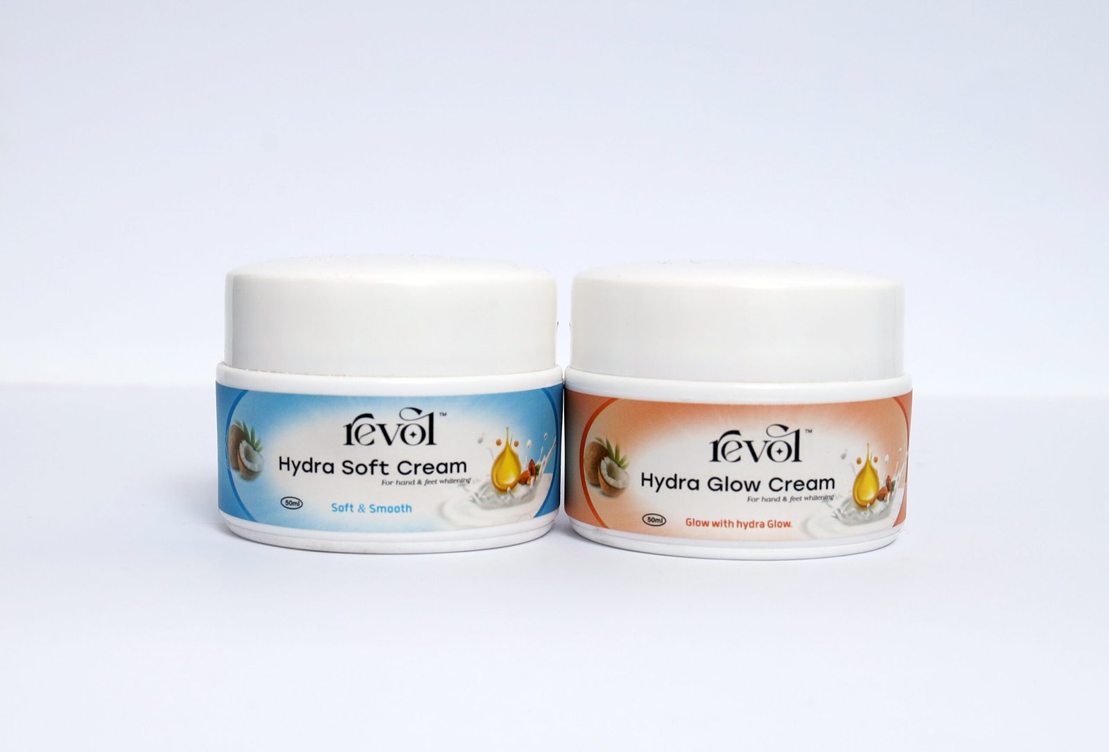Hand & Feet Creams Pair: Hydra Glow + Hydra Soft