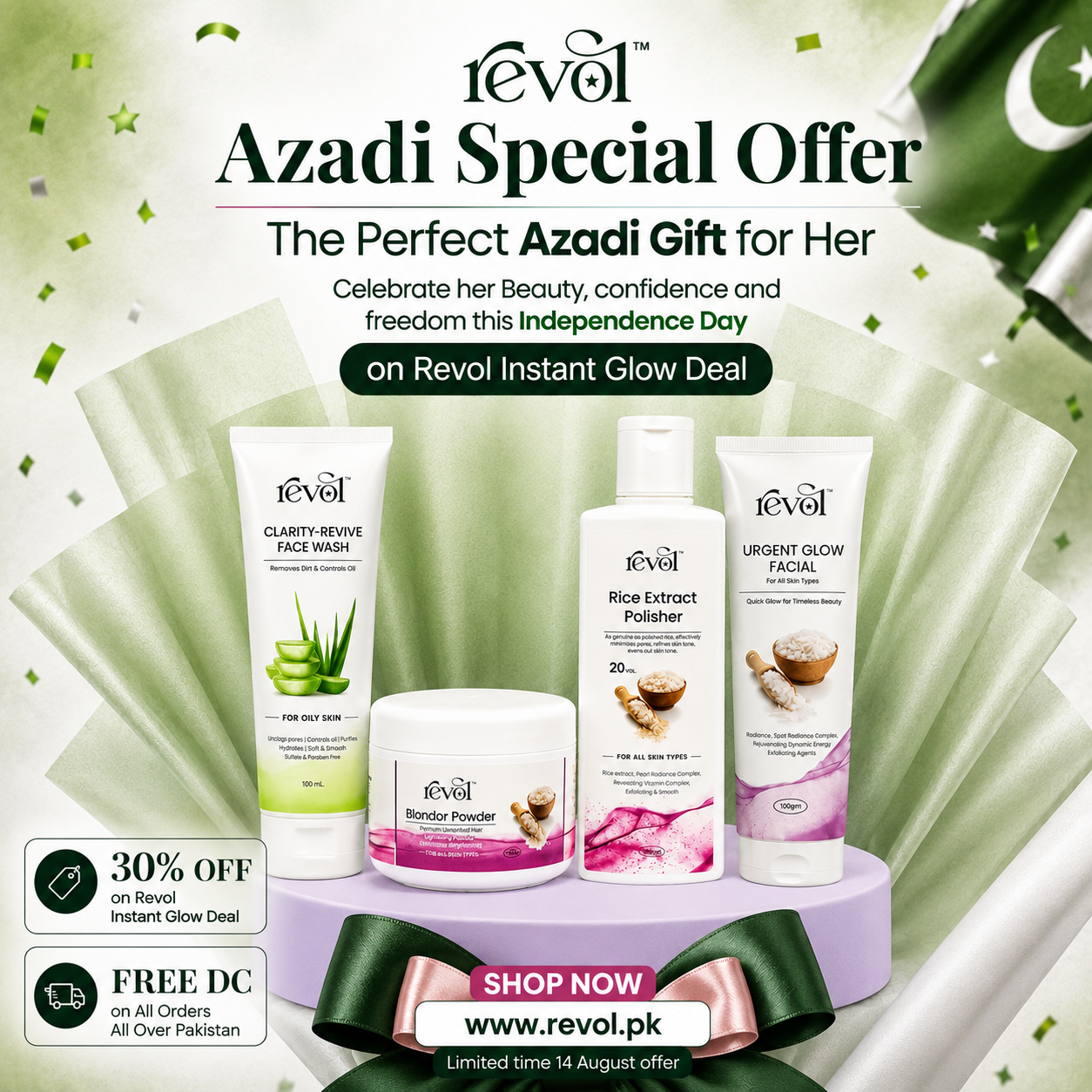 Instant Glow deal - Azadi Sale