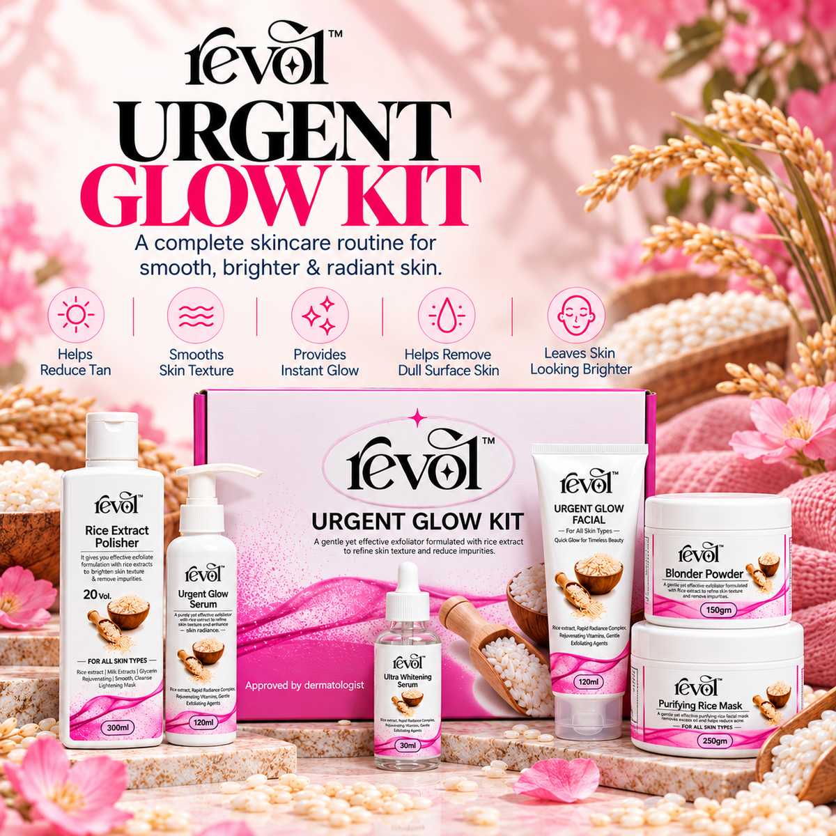 Urgent Glow Facial Kit