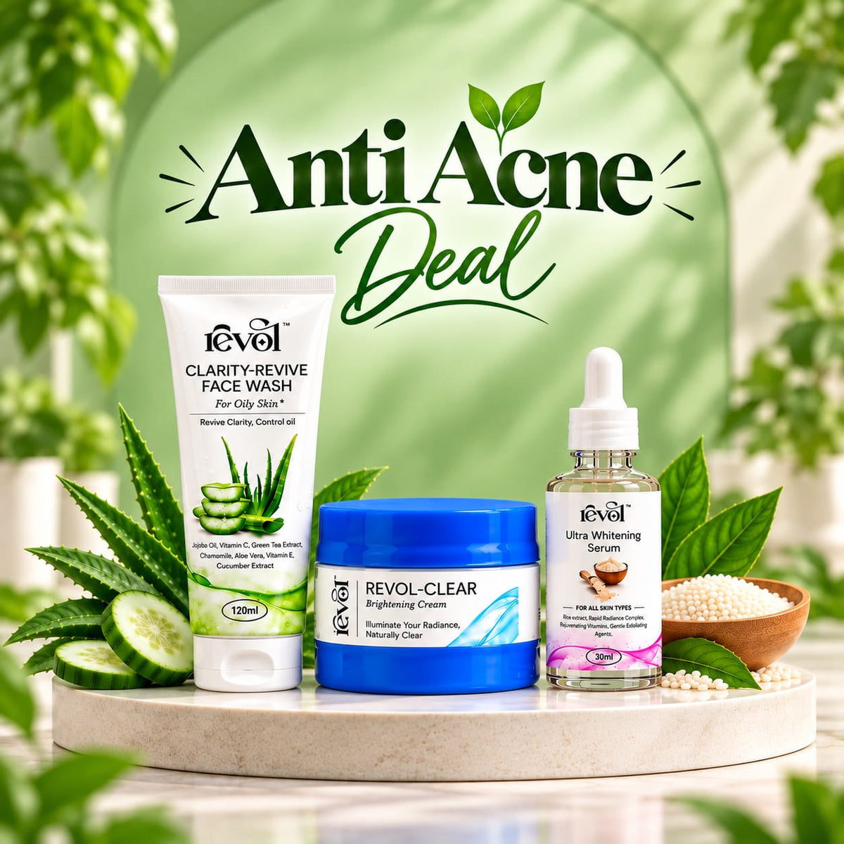 Anti Acne Deal – Clearer, Fresher & Balanced-Looking Skin