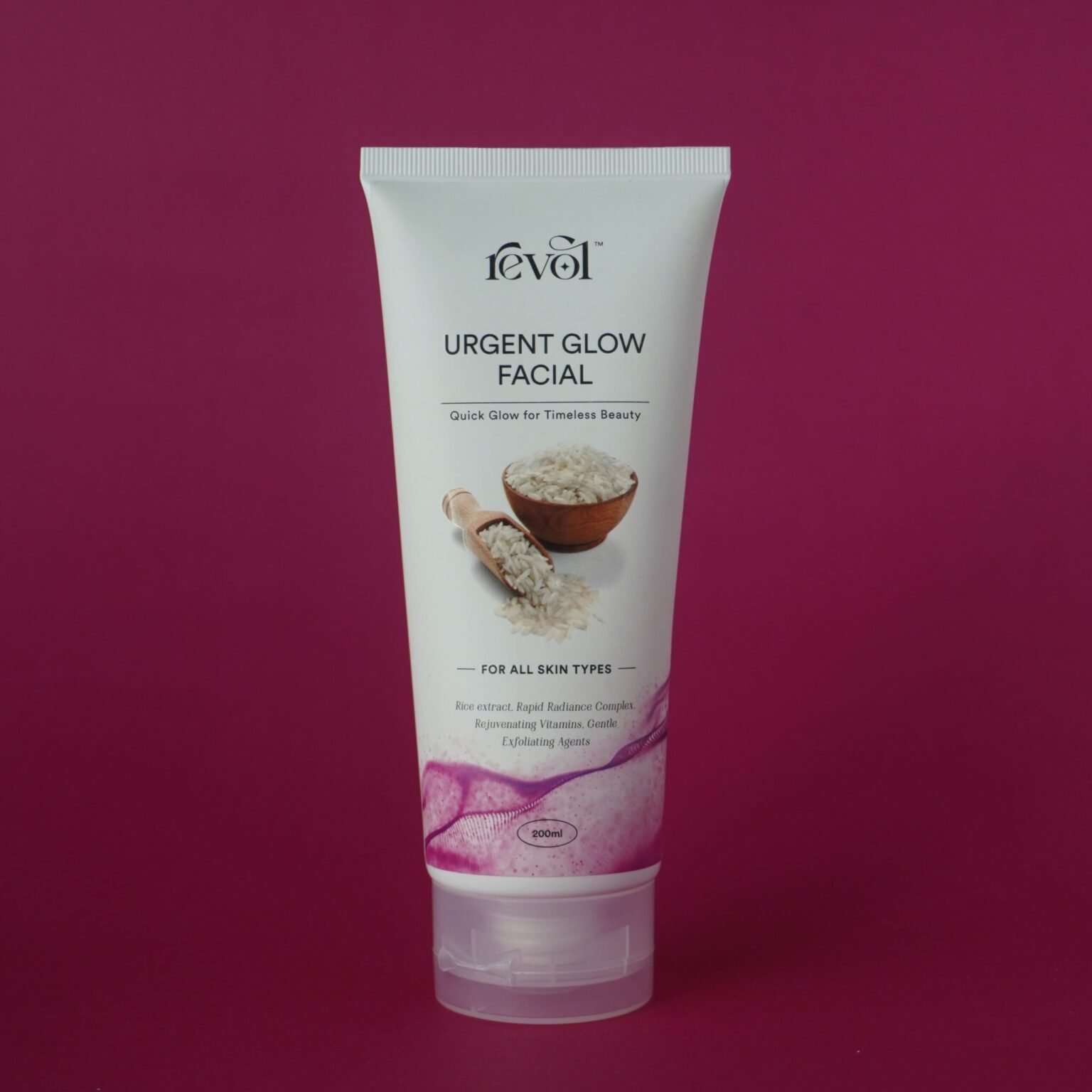 Urgent Glow Facial for all skin types – perfect for a face glow facial at home