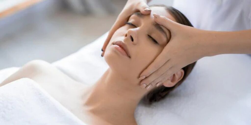 Facial massage techniques for glowing skin at home